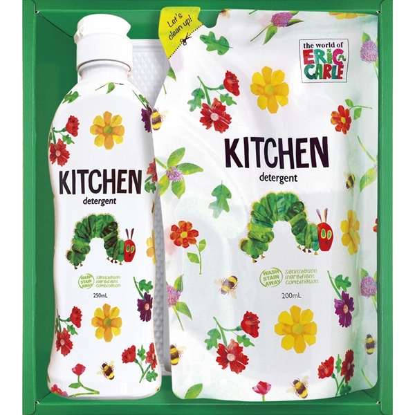 [はらぺこあおむし]キッチン洗剤セット