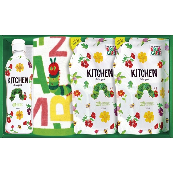 [はらぺこあおむし]キッチン洗剤セット