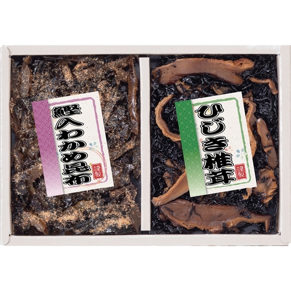 [廣川昆布]御昆布 佃煮2品詰合せ