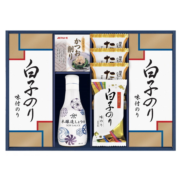 ヤマサ鮮度しょうゆ＆白子のり詰合せ