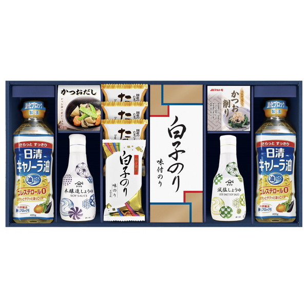 ヤマサ鮮度しょうゆ＆白子のり詰合せ