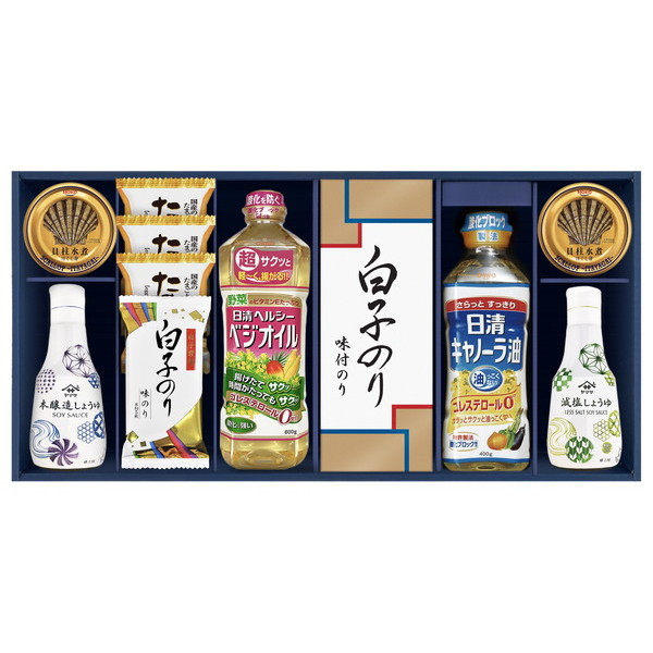 ヤマサ鮮度しょうゆ＆白子のり詰合せ