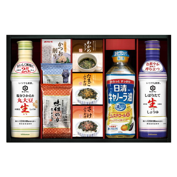 キッコーマン塩分ひかえめ生しょうゆ＆バラエティギフト