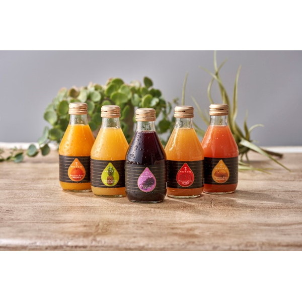 [銀座千疋屋]銀座ストレートジュース5本【直送品】【送料込】