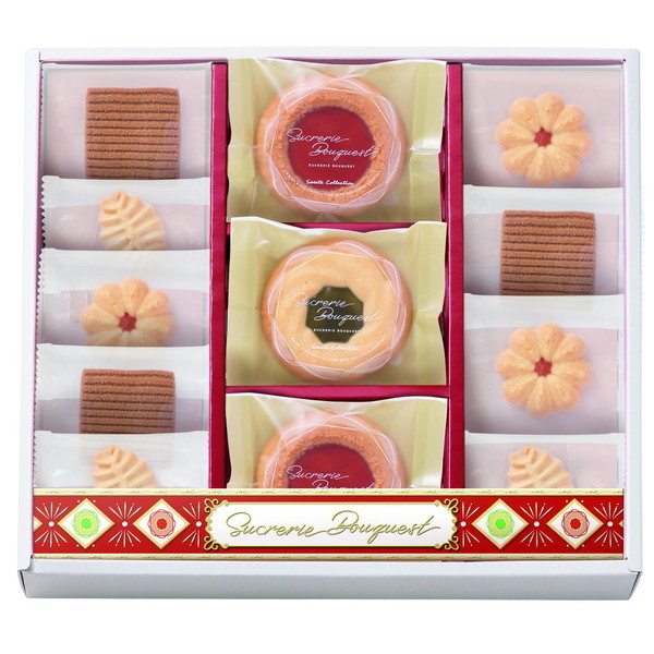 【ロゴシール付き/送料無料】[シュクルリーブーケ]ベイクドクッキーセット