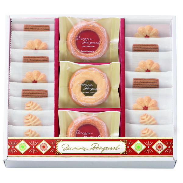 【ロゴシール付き/送料無料】[シュクルリーブーケ]ベイクドクッキーセット