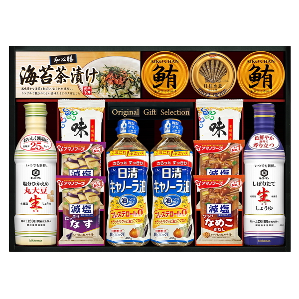 キッコーマン&アマノフーズ&日清オイリオ バラエティセット