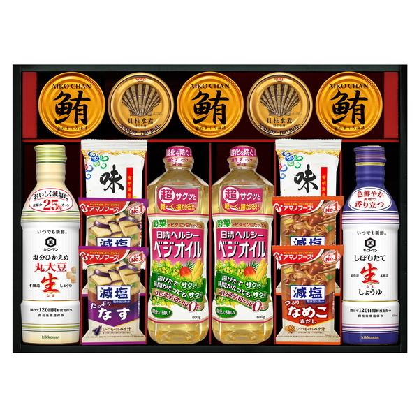キッコーマン&アマノフーズ&日清オイリオ バラエティセット
