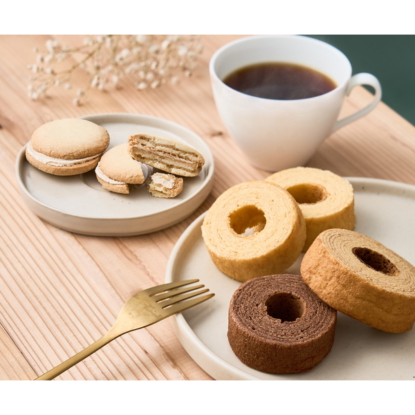 [ひかりがさね]ふんわりバームと珈琲の詰合せ　8個