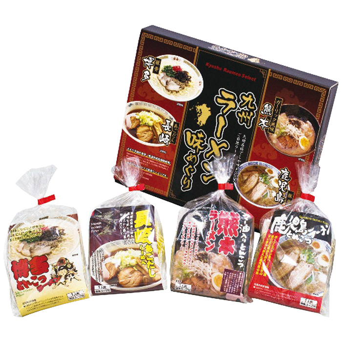 [エン・ダイニング]九州ラーメン味めぐり4食