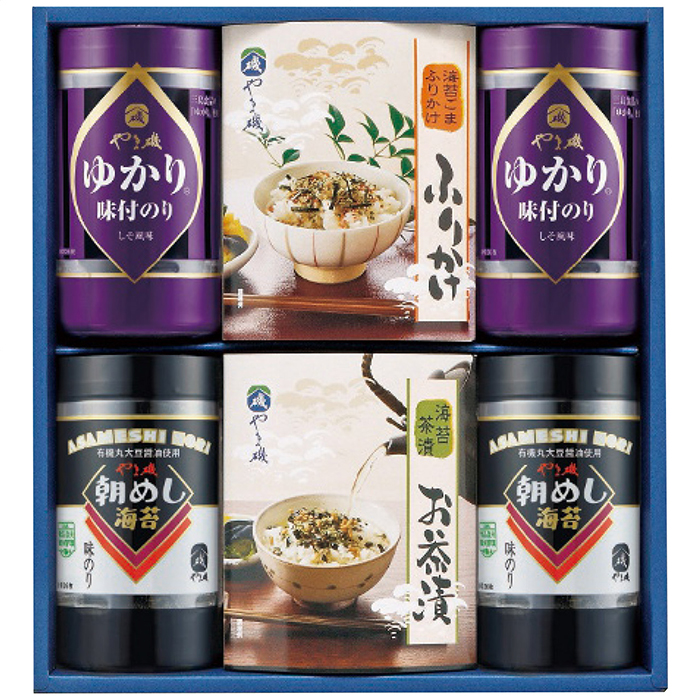 [やま磯]海苔・茶漬・ふりかけ詰合せ