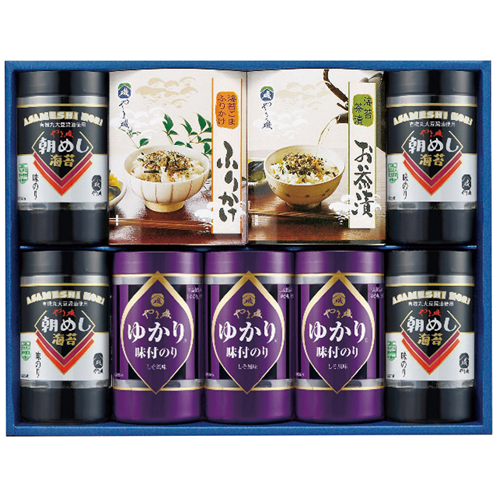 [やま磯]海苔・茶漬・ふりかけ詰合せ