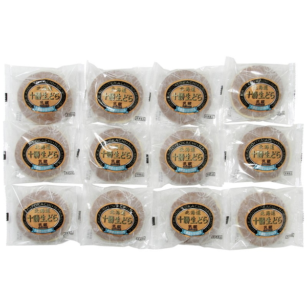 [乳蔵]北海道十勝生どら（12個）【直送品】【送料込】