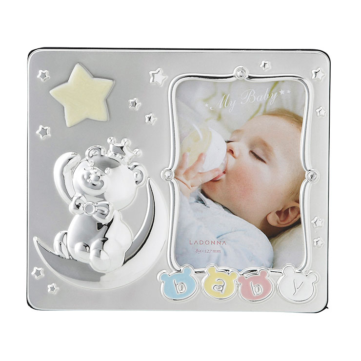 [LADONNA]オルゴール付きベビーフォトフレーム MB86-L