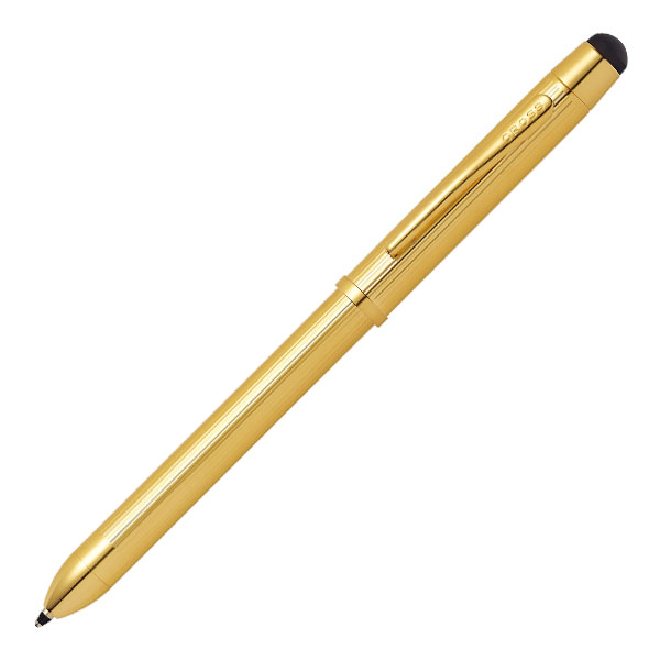 お取り寄せ品[CROSS]テックスリープラス 23金ゴールドプレート 複合ペン/名入れ可