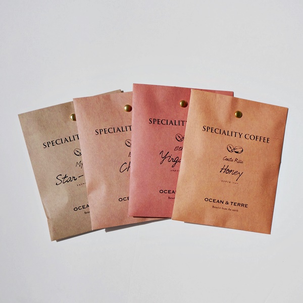 【ロゴ入れ 帯付き】[OCEAN&TERRE]Speciality Coffee＆フロランタンパイセットB