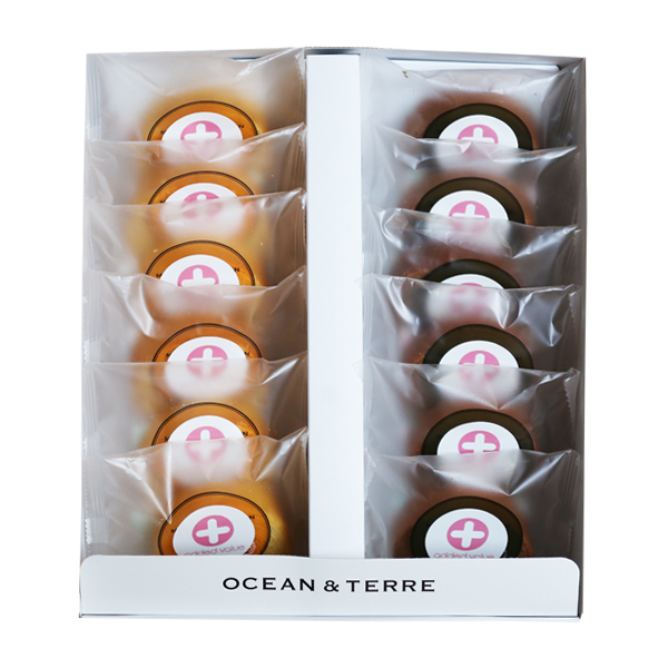 【ロゴシール付き/送料無料】[OCEAN&TERRE]ハニー＆ベルギーチョコバームセットB