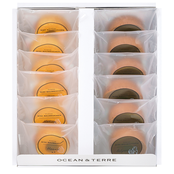 【ロゴシール付き/送料無料】[OCEAN&TERRE]ハニー＆ベルギーチョコバームセットB