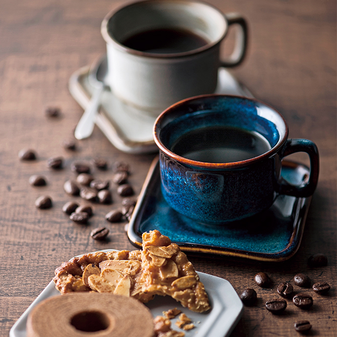 【ロゴ入れ 帯付き】[OCEAN&TERRE]Speciality Coffee＆フロランタンパイセットB