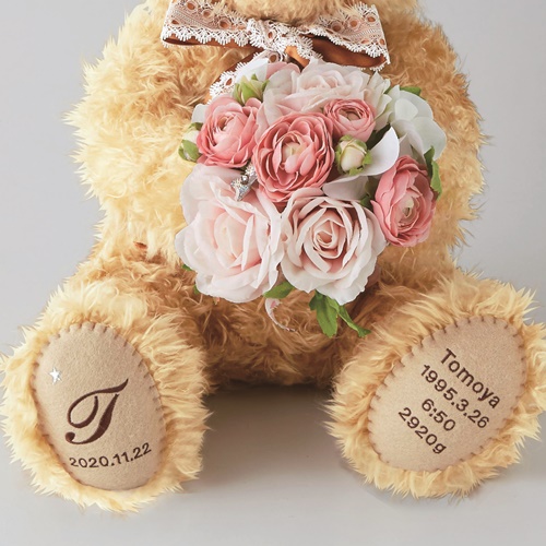 [PEREMEIRE]ベリーナベア スノーホワイト 花束タイプ