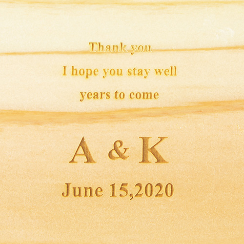 [PEREMEIRE]木目のつながる3つの名詩