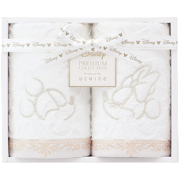 ディズニー　プレミアム ウォッシュタオル2枚セット