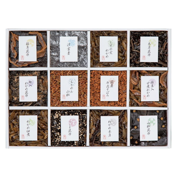 [廣川昆布]御昆布 12品佃煮詰合せ