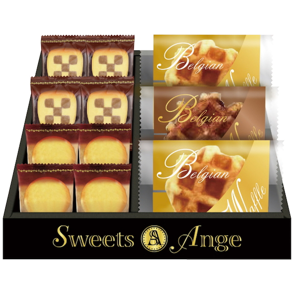 [スイーツアンジュ]ベルギーワッフルと焼菓子セット