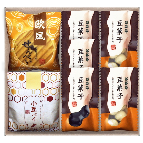 小豆パイ・欧風せんべい和菓子詰合せ