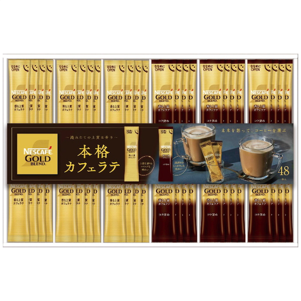 [ネスカフェ]ゴールドブレンドプレミアムスティックコーヒーギフトセット