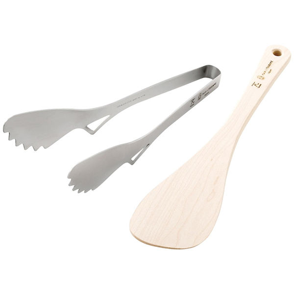 わたしのこだわり 木ベラ・トングセット