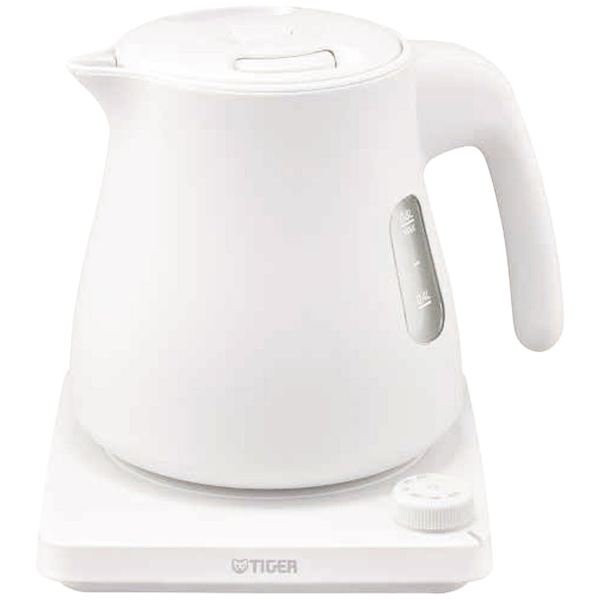 [タイガー魔法瓶]温度調節機能付蒸気レス電気ケトル0.8l