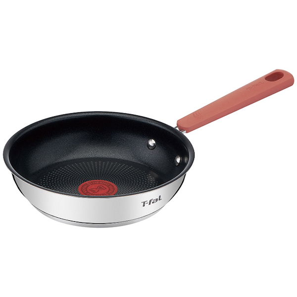 [ティファール]オプティスペースIH ステンレスフライパン20cm