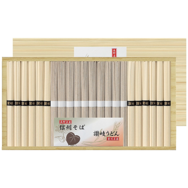 [よし井]信州そば・讃岐うどん詰合せ