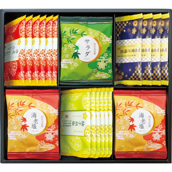 [金澤兼六製菓]おいしさいろいろ せんべい詰合せ