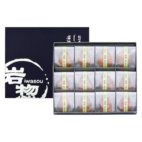 [岩惣]紀州産南高梅みつふる一粒梅12粒