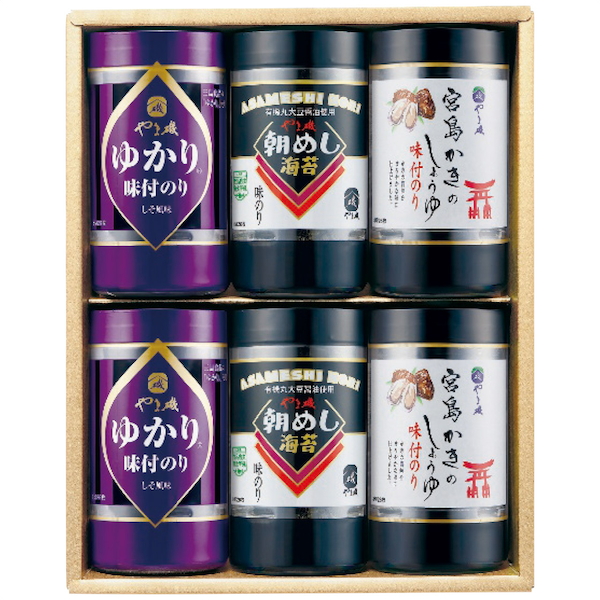 [やま磯]味付海苔カップ詰合せ