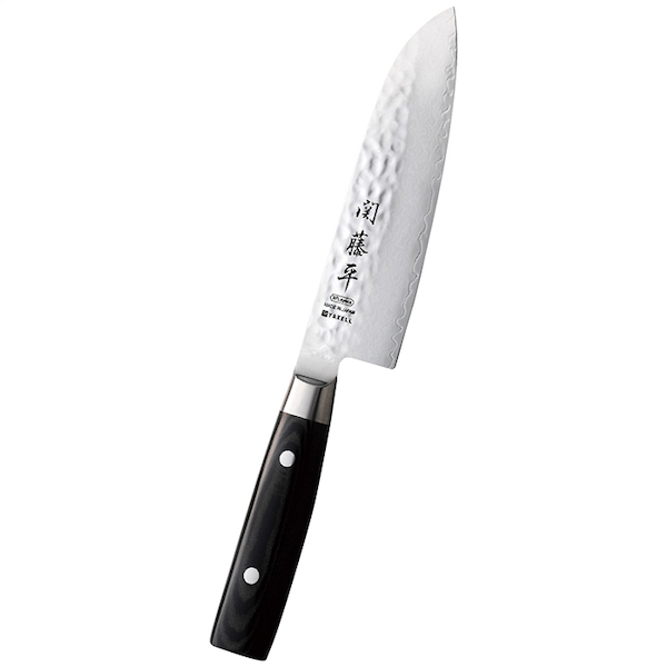 [関藤平]ダマスカス鋼三徳包丁