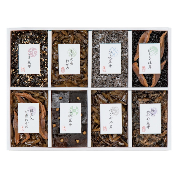 [廣川昆布]御昆布 8品佃煮詰合せ