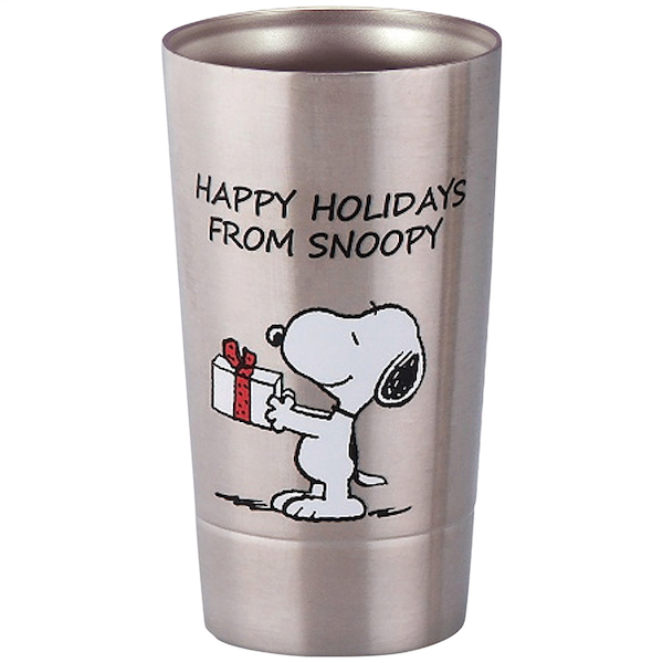 [ピーナッツ]二重タンブラー350ml
