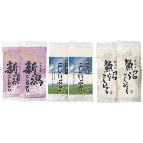 [初代田蔵]新潟米食べくらべギフトセット