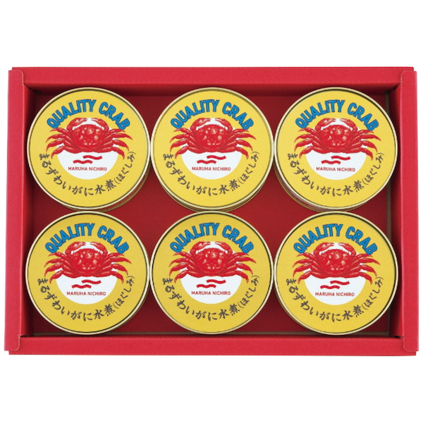 [マルハニチロ]まるずわいがにほぐしみ缶詰合せ