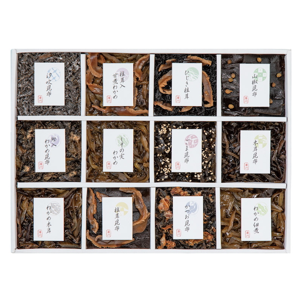 [廣川昆布]御昆布 12品佃煮詰合せ