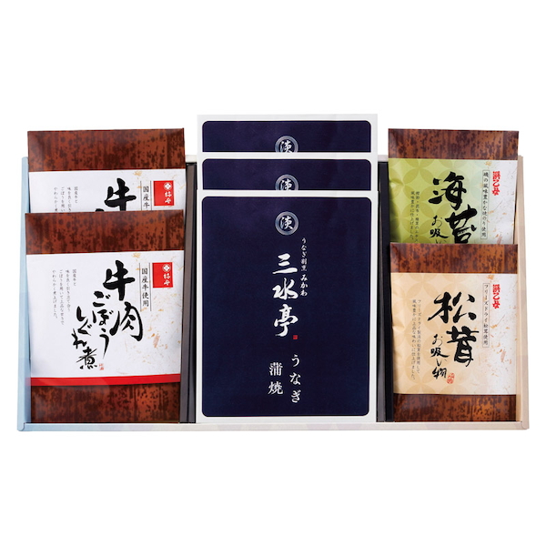 三河一色産うなぎの蒲焼･柿安･お吸物セット