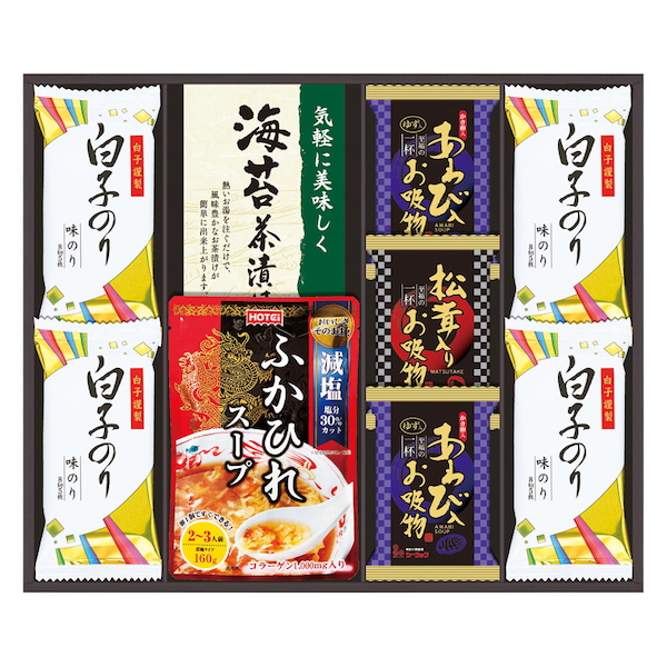 贅沢フリーズドライとふかひれスープ