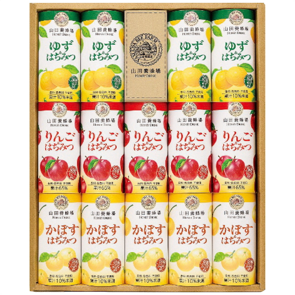 [山田養蜂場]ハニードリンク3種詰合せ