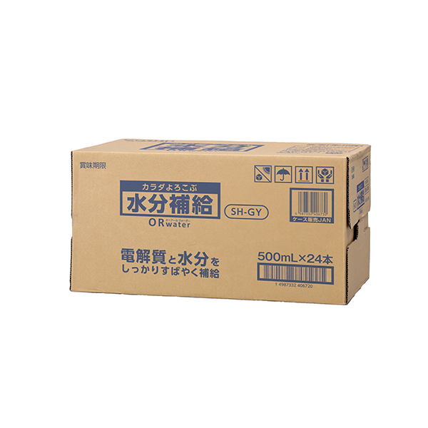 カラダよろこぶ水分補給　ORウォーター500ml（24本入）