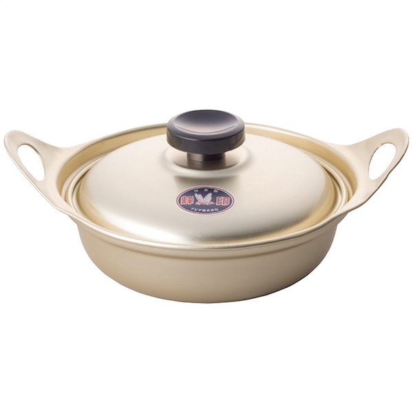 蜂印 日本製アルミひとり鍋16cm