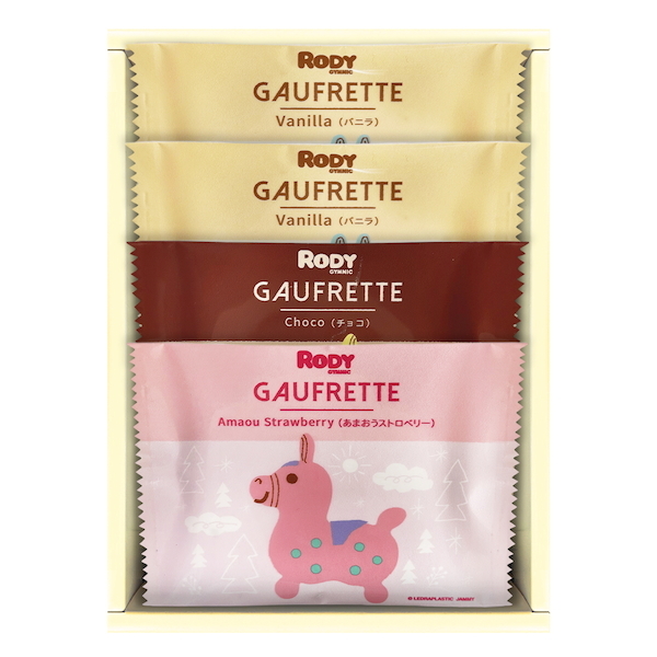 ロディ　３種類のゴーフレット詰合せボックス