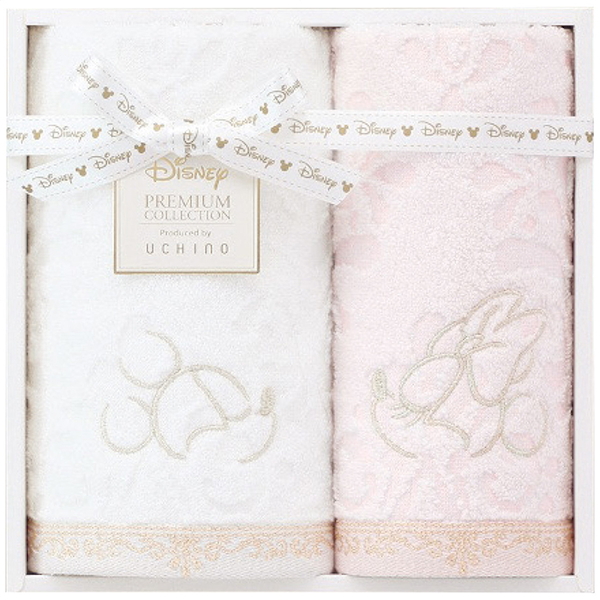ディズニー　プレミアム フェイス・ウォッシュタオルセット
